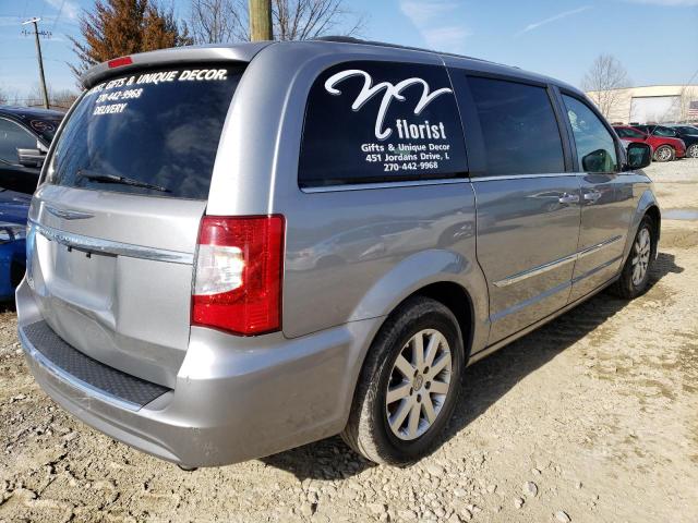 2C4RC1BG0DR649954 - 2013 CHRYSLER TOWN & COU TOURING ვერცხლისფერი ფოტო 3