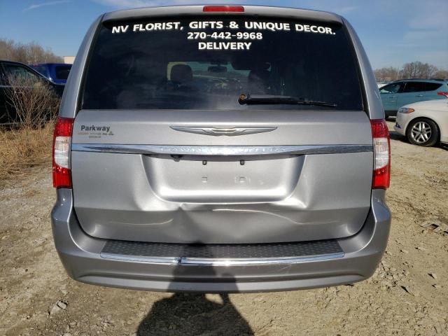 2C4RC1BG0DR649954 - 2013 CHRYSLER TOWN & COU TOURING ვერცხლისფერი ფოტო 6