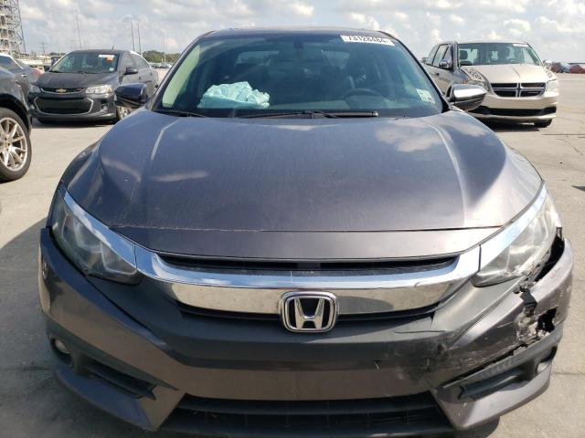 19XFC1F7XHE015376 - 2017 HONDA CIVIC EXL გრაფიტი ფოტო 5