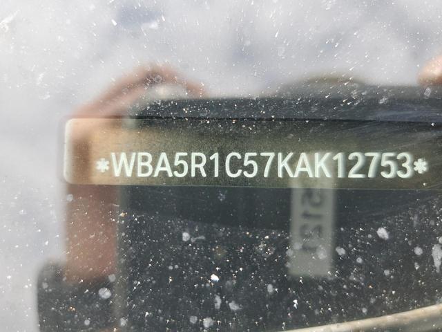 WBA5R1C57KAK12753 - 2019 BMW 330I WHITE photo 12