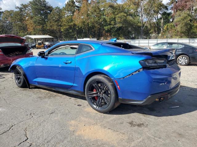 1G1FJ1R62J0147984 - 2018 CHEVROLET CAMARO ZL1 ლურჯი ფოტო 2