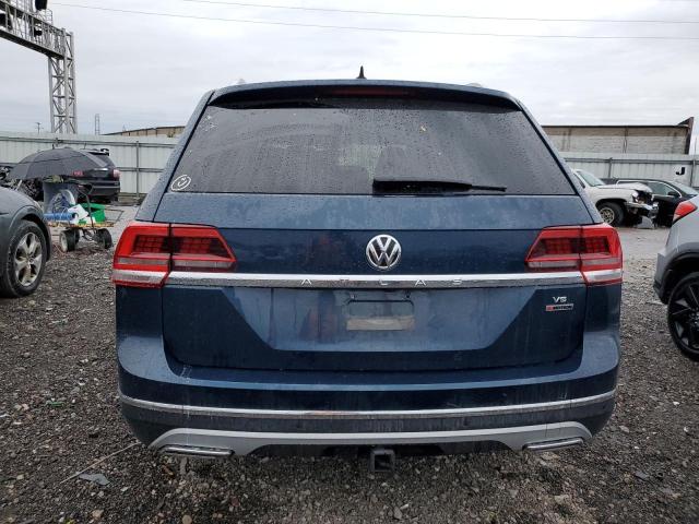 1V2NR2CA3JC567233 - 2018 VOLKSWAGEN ATLAS SEL PREMIUM BLUE photo 6