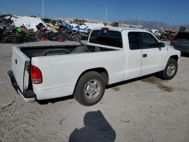 1B7GL22X2WS739394 - 1998 DODGE DAKOTA WHITE photo 3