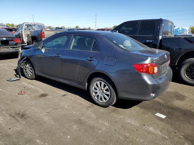 2T1BU4EE8AC471460 - 2010 TOYOTA COROLLA BASE GRAY photo 2