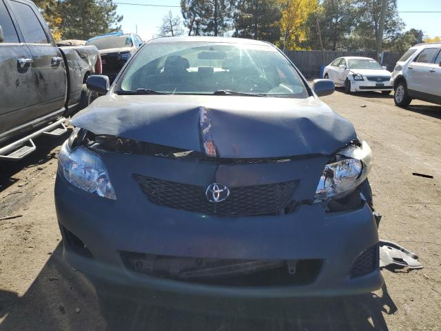 2T1BU4EE8AC471460 - 2010 TOYOTA COROLLA BASE GRAY photo 5