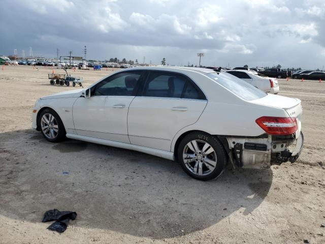 WDDHF2EB8BA455446 - 2011 MERCEDES-BENZ E 350 BLUETEC WHITE photo 2