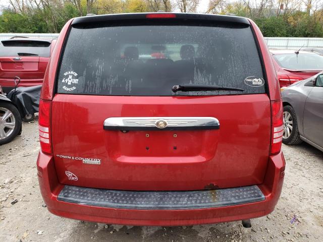2A8HR54P68R843532 - 2008 CHRYSLER TOWN & COU TOURING 红色 照片 6
