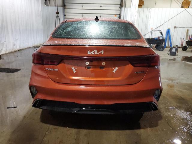 3KPF54AD1PE665348 - 2023 KIA FORTE GT LINE ORANGE photo 6