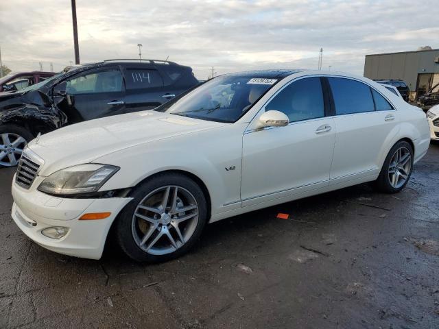 WDDNG76X09A254528 - 2009 MERCEDES-BENZ S 600 WHITE photo 1