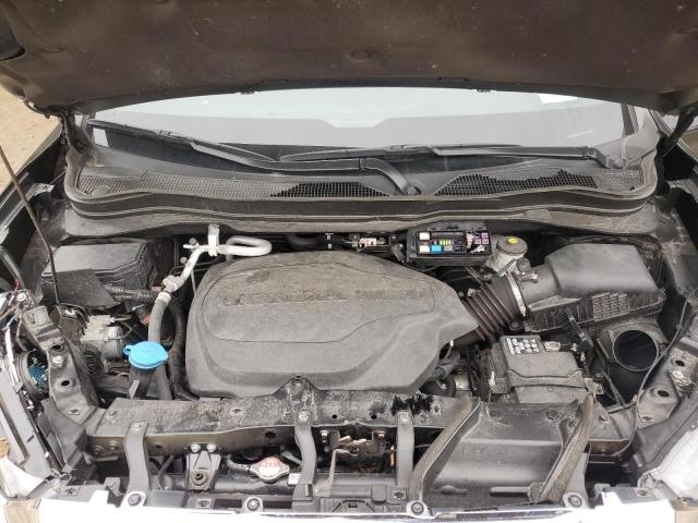 5FNYF8H5XNB019325 - 2022 HONDA PASSPORT EXL BLACK photo 12