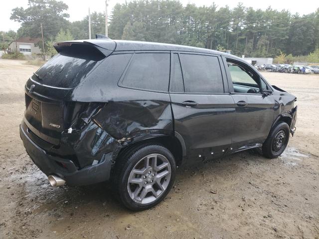 5FNYF8H5XNB019325 - 2022 HONDA PASSPORT EXL BLACK photo 3