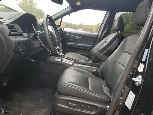 5FNYF8H5XNB019325 - 2022 HONDA PASSPORT EXL BLACK photo 7