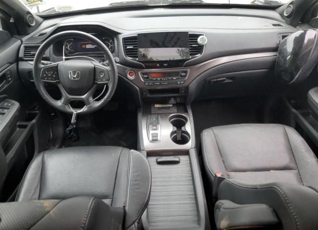 5FNYF8H5XNB019325 - 2022 HONDA PASSPORT EXL BLACK photo 8