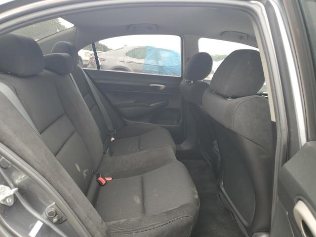 19XFA1F66BE043714 - 2011 HONDA CIVIC LX-S ნაცრისფერი ფოტო 10