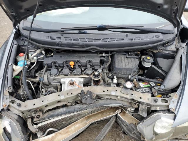 19XFA1F66BE043714 - 2011 HONDA CIVIC LX-S ნაცრისფერი ფოტო 11