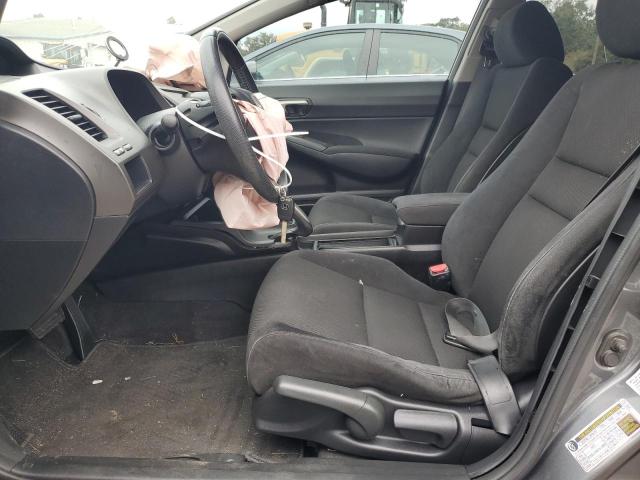 19XFA1F66BE043714 - 2011 HONDA CIVIC LX-S ნაცრისფერი ფოტო 7