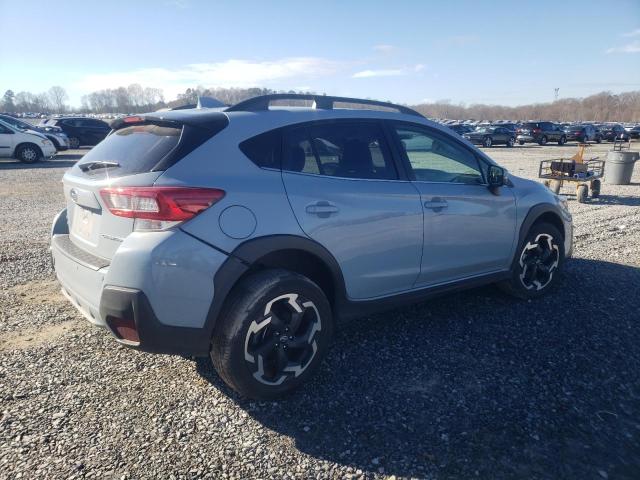 JF2GTHNC9N8231142 - 2022 SUBARU CROSSTREK LIMITED BLUE photo 3