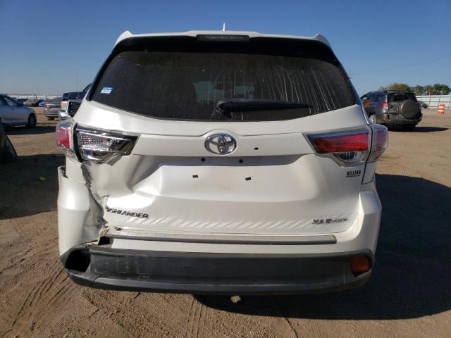 5TDJKRFH0GS307904 - 2016 TOYOTA HIGHLANDER XLE Ağ foto 6
