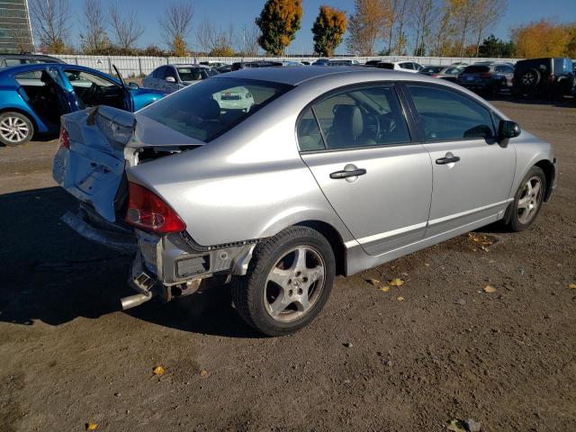 2HGFA16408H121336 - 2008 HONDA CIVIC DX-G SILVER photo 3