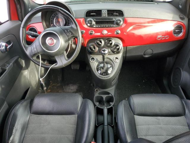 3C3CFFBR2CT109758 - 2012 FIAT 500 SPORT RED photo 8