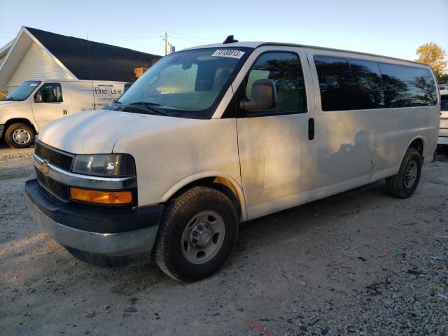 1GAZGPFG6K1258187 - 2019 CHEVROLET EXPRESS G3 LT WHITE photo 1