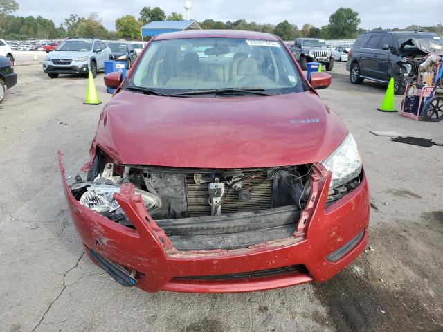 3N1AB7APXEL675712 - 2014 NISSAN SENTRA S RED photo 5