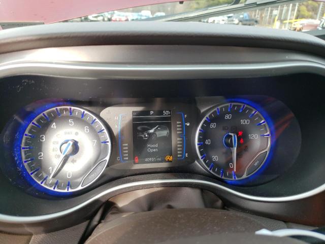 2C4RC1BG5JR122035 - 2018 CHRYSLER PACIFICA TOURING L MAROON photo 9