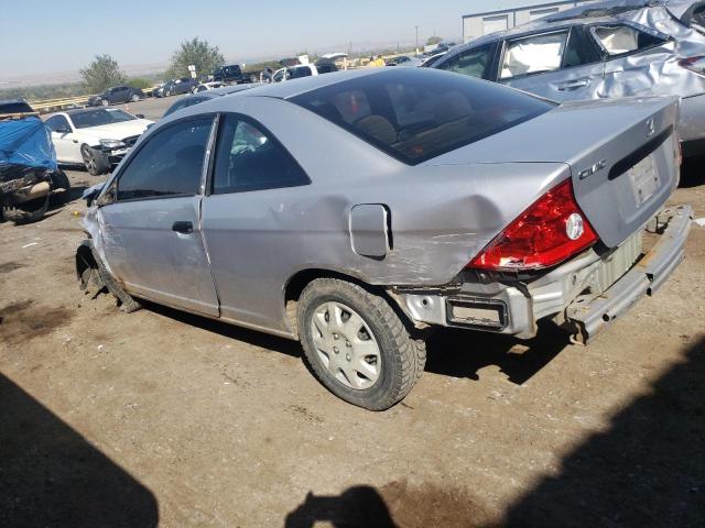 1HGEM211X5L033687 - 2005 HONDA CIVIC DX VP ვერცხლისფერი ფოტო 2