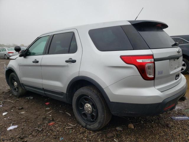 1FM5K8AR4FGA88431 - 2015 FORD EXPLORER POLICE INTERCEPTOR Արծաթագույն լուսանկար 2