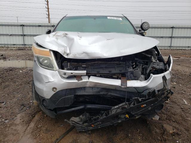 1FM5K8AR4FGA88431 - 2015 FORD EXPLORER POLICE INTERCEPTOR Արծաթագույն լուսանկար 5