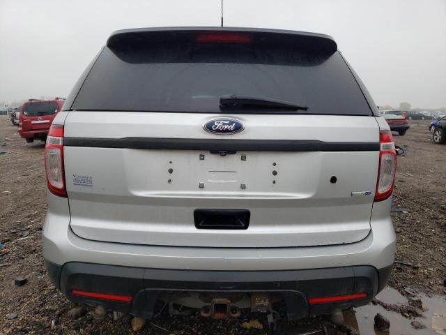 1FM5K8AR4FGA88431 - 2015 FORD EXPLORER POLICE INTERCEPTOR Արծաթագույն լուսանկար 6