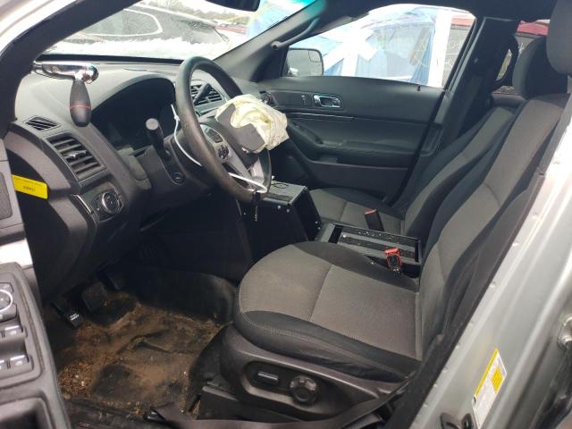 1FM5K8AR4FGA88431 - 2015 FORD EXPLORER POLICE INTERCEPTOR Արծաթագույն լուսանկար 7