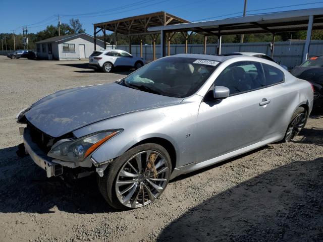 JN1CV6EK9EM112200 - 2014 INFINITI Q60 JOURNEY SILVER photo 1