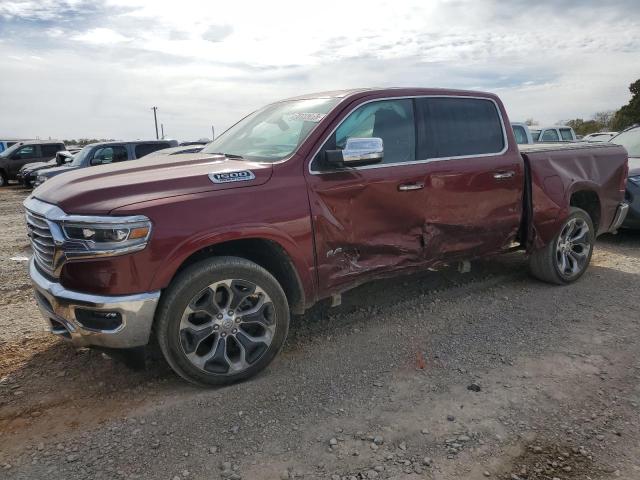 1C6SRFKT1MN653803 - 2021 RAM 1500 LONGHORN MAROON photo 1