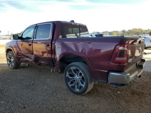 1C6SRFKT1MN653803 - 2021 RAM 1500 LONGHORN MAROON photo 2