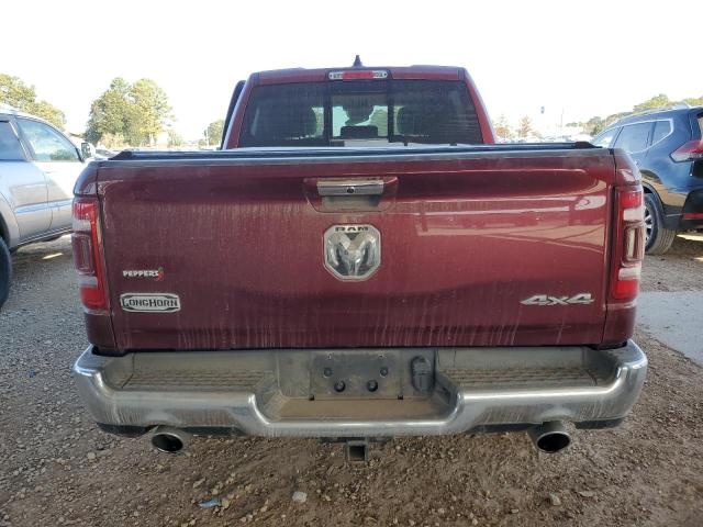 1C6SRFKT1MN653803 - 2021 RAM 1500 LONGHORN MAROON photo 6