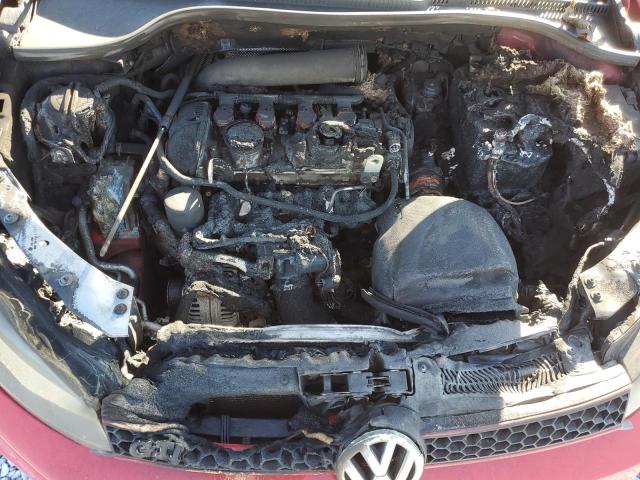 WVWHV7AJ7CW269487 - 2012 VOLKSWAGEN GTI RED photo 11