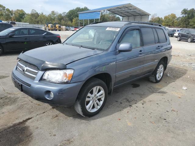 JTEEW21A360016883 - 2006 TOYOTA HIGHLANDER HYBRID BLUE photo 1