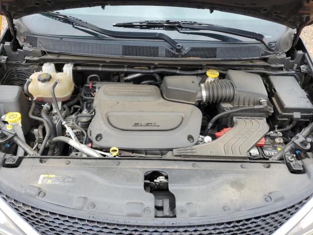 2C4RC1BG7KR625292 - 2019 CHRYSLER PACIFICA TOURING L შავი ფოტო 12