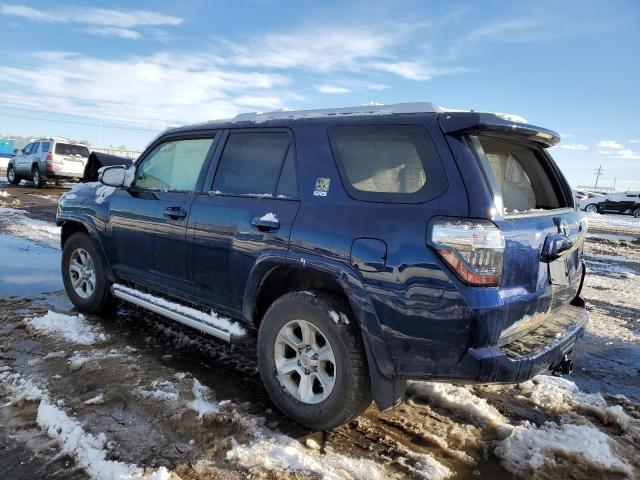 JTEBU5JR3H5430039 - 2017 TOYOTA 4RUNNER SR5/SR5 PREMIUM BLUE photo 2