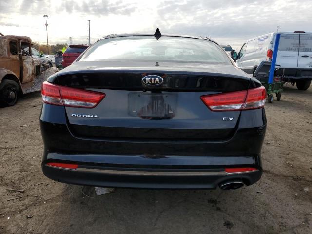 5XXGU4L34JG187937 - 2018 KIA OPTIMA EX BLACK photo 6