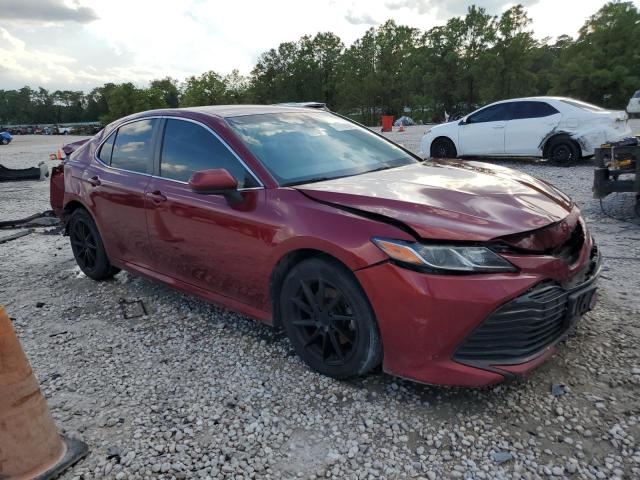 4T1B11HK7KU727256 - 2019 TOYOTA CAMRY L BURGUNDY photo 4