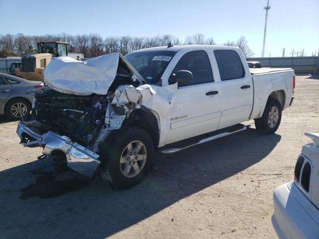 3GTP2VE76CG143000 - 2012 GMC SIERRA K1500 SLE WHITE photo 1