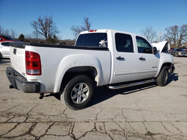 3GTP2VE76CG143000 - 2012 GMC SIERRA K1500 SLE WHITE photo 3