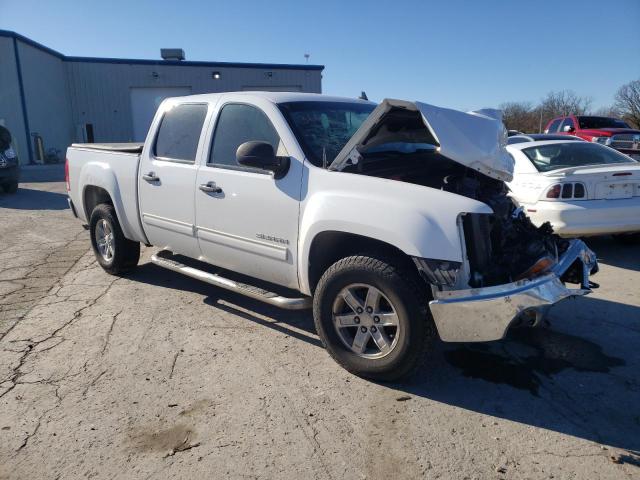 3GTP2VE76CG143000 - 2012 GMC SIERRA K1500 SLE WHITE photo 4