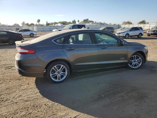 3FA6P0SU5GR343165 - 2016 FORD FUSION TITANIUM PHEV GRAY photo 3