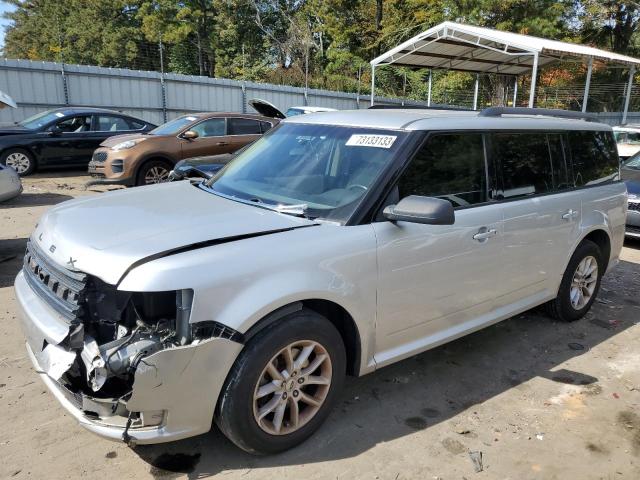 2FMGK5B80EBD28285 - 2014 FORD FLEX SE SILVER photo 1