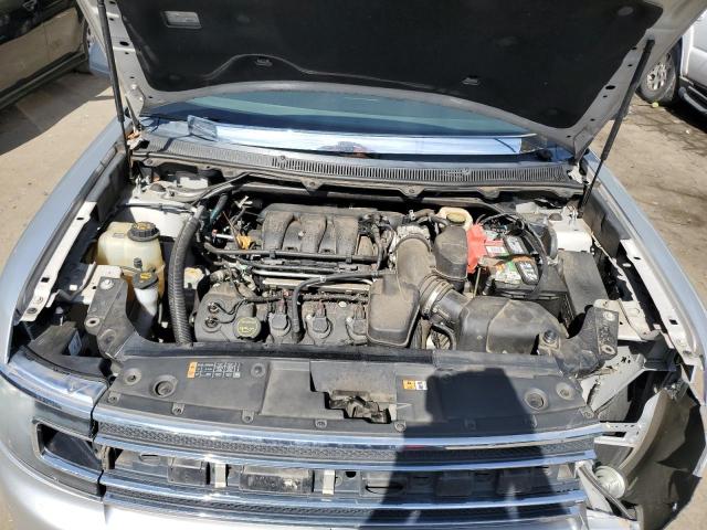 2FMGK5B80EBD28285 - 2014 FORD FLEX SE SILVER photo 11