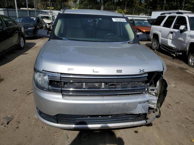 2FMGK5B80EBD28285 - 2014 FORD FLEX SE SILVER photo 5