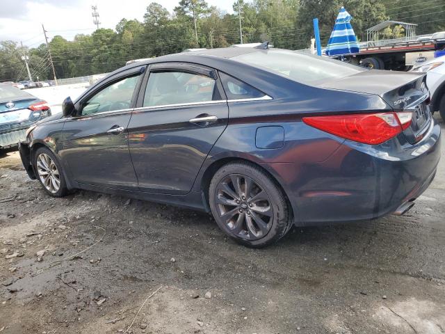 5NPEC4AC5CH369537 - 2012 HYUNDAI SONATA SE BLUE photo 2